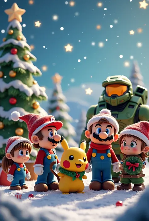 Merry Christmas from video games