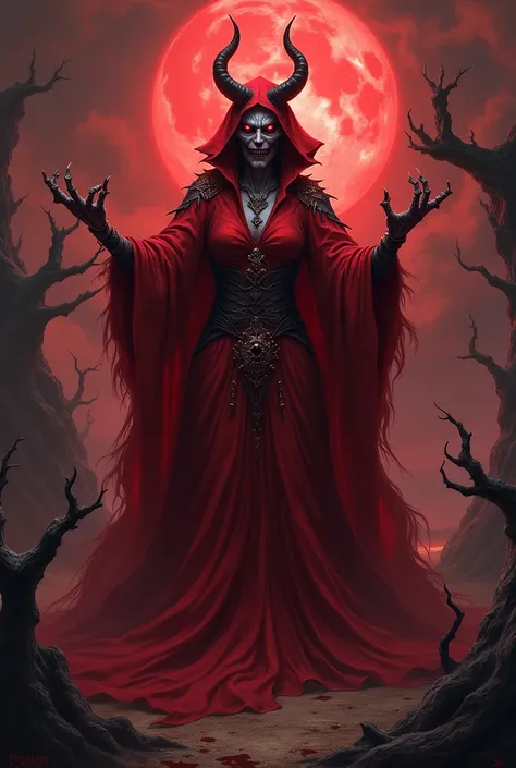 Red Evil Witch