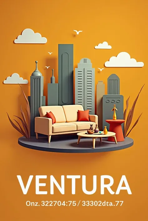 Facebook profile picture of a business that symbolizes a furniture store called Ventura 