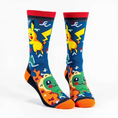 pair of pokemon socks