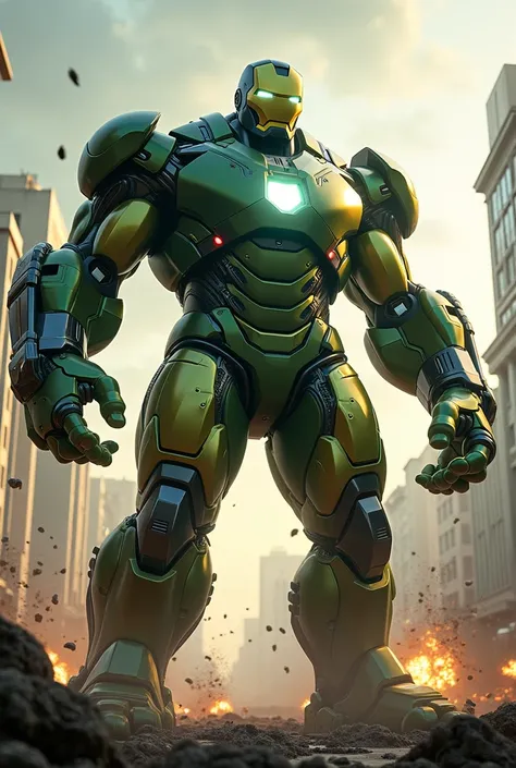 Iron man plus hulk 