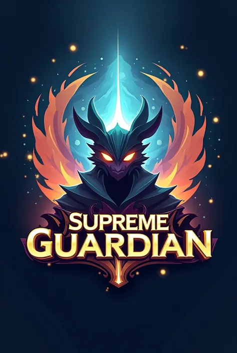 Pokemon-style logo that says Supreme Guardian with a look I agreed with the title 