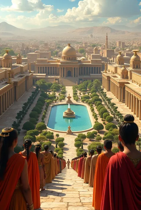 What would the city look like if it were the Achaemenid Empire?