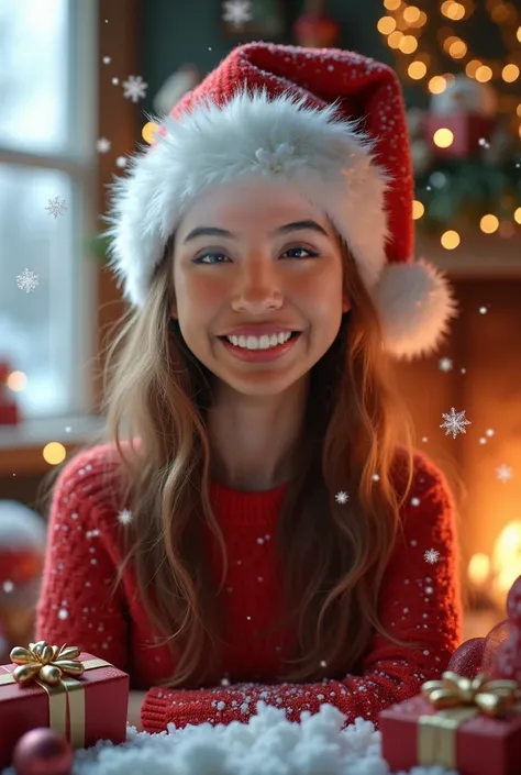 Create a Christmas image with my face