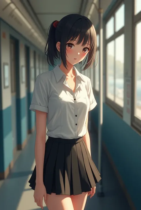 ((( Live Action:1.5))),(( realistic high school girl :1.3)),(( Realistic sunlight  , 8k,  top quality , masterpiece: 1.3)),  top quality , shape, 非常に Detailsな,  Details,  high res, 8k wallpaper,  perfect dynamic configuration ,  attention to beautiful deta...