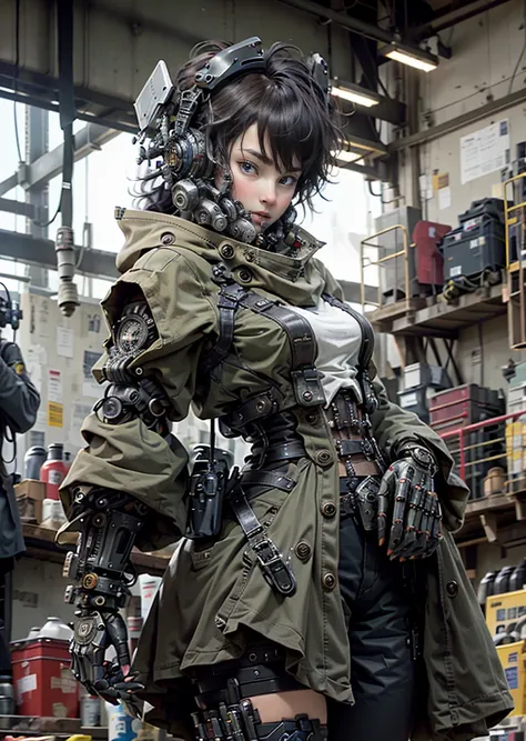  woman in military uniform with machine gun 、Iron Punk、    steampunk cyberpunk、 DIESEL PUNK 、 Warhammer 40000 、Warhammer 40000 、    steampunk、ウエスタン     steampunk サイボーグ、 steam and cyberpunk 、サイバー    steampunk、    steampunk、    steampunk ウォリアー、 DIESEL PUNK  ...