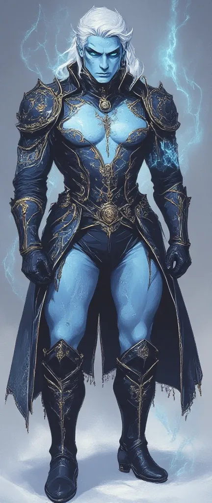 8. Frost shade Elf – Ice Tracker 

Job/Profession: Hunters who traverse icy tundras, tracking both prey and magical anomalies. 

Appearance: Their icy blue skin is flecked with tiny frost-like patterns that sparkle under light. Their hair is pure white, re...