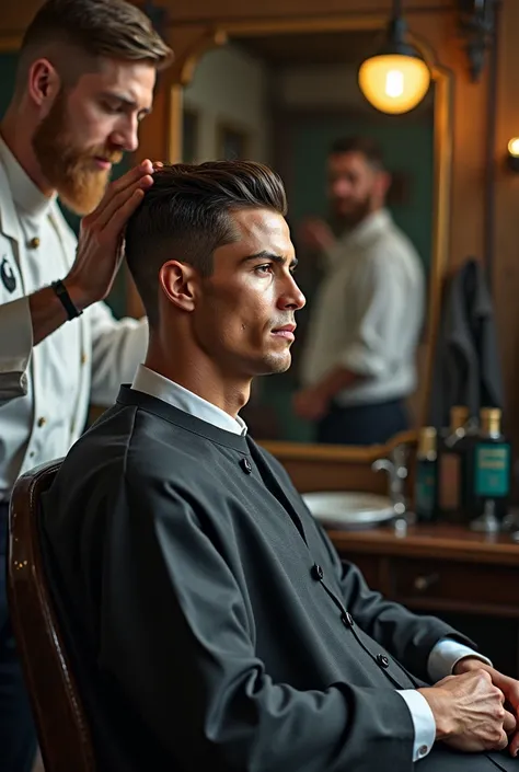 Hair cuting ronaldo

