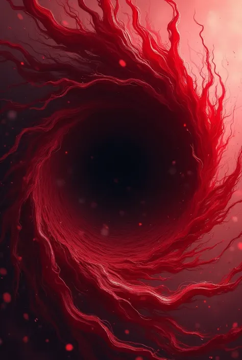 A swirl of dark red blood,  sharp wind,  animation, Swirling horizontally 