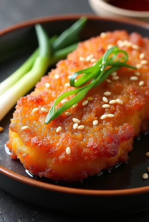 Delicious pork cutlet tonkatsu pork cutlet real high image quality