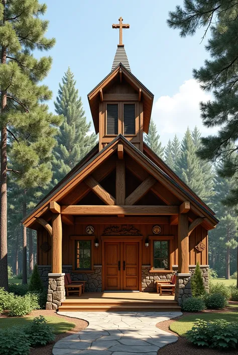 A church made for Boy Scouts 