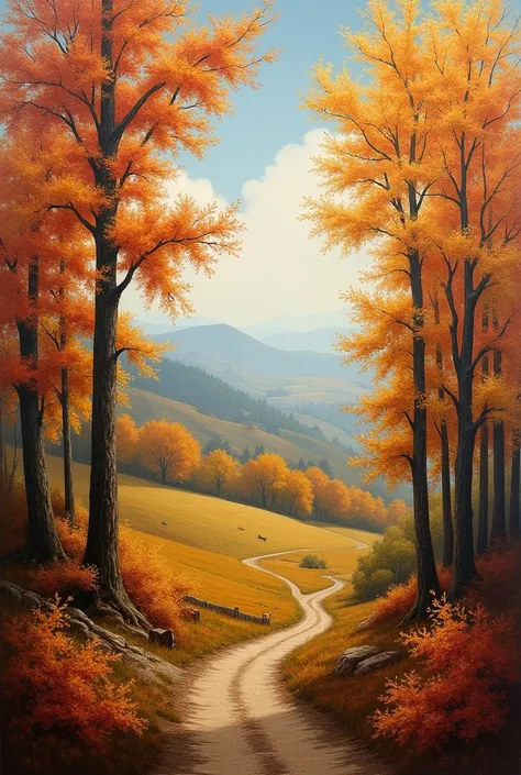 Autumn painting