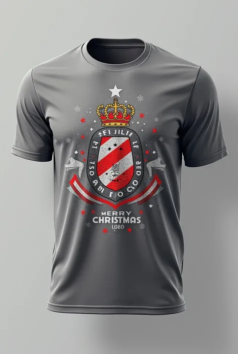 Rodos FC wishes you a merry Christmas with a gray t-shirt