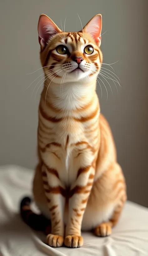 an Oriental cat that looks like a Georgian.