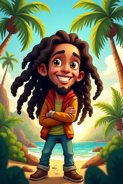 Bob Marley en dessin animé 