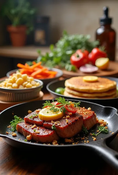 Sizzle & Serve: A Culinary Journey with the Iron Grill and Griddle Set
