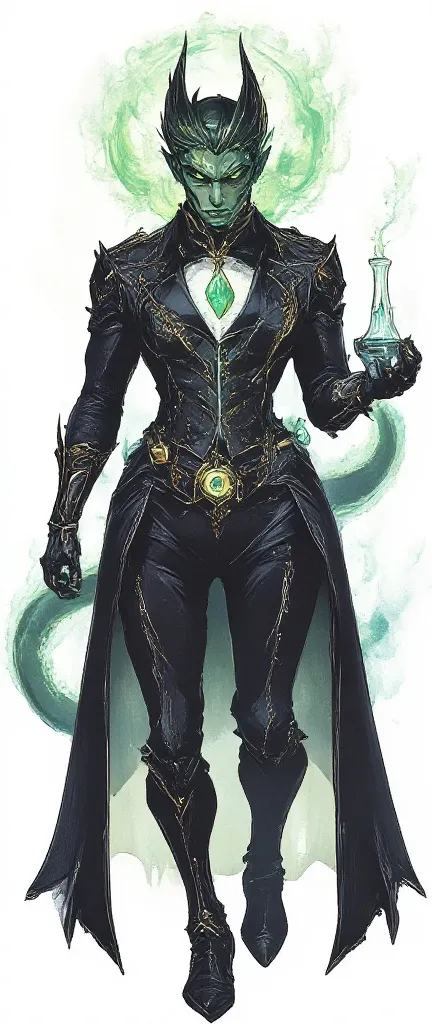 26. Cindra Thornwhisper – Poison Mistress 

Job/Profession: 

 Cindra is a poison expert who creates toxic concoctions and venoms for various purposes—whether in combat or for more subtle, sinister uses. 

Appearance: 

Gender: Female  

Species: Snake, wi...