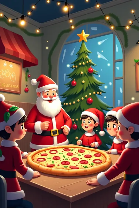 Picture of Merry Christmas Pizza Hut