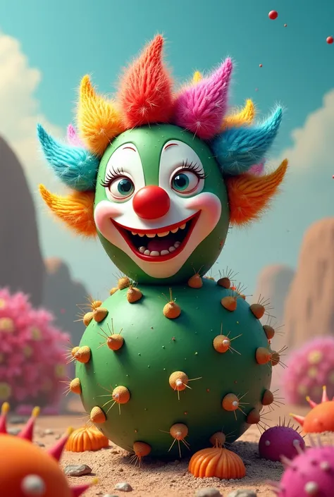 Clown cactus