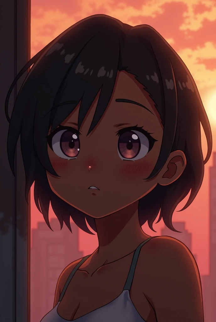 Anime Beautiful Black Girl Is Fucked By A Faceless Man