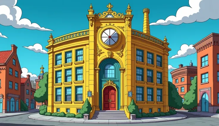 Faculty of Architecture, The Simpsons