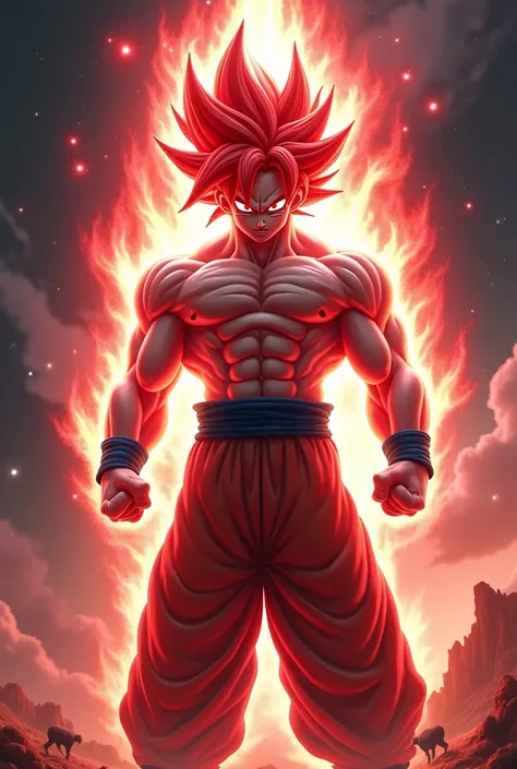 Goku super Sayajin god.