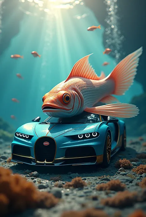 Bugatti plus fish 
