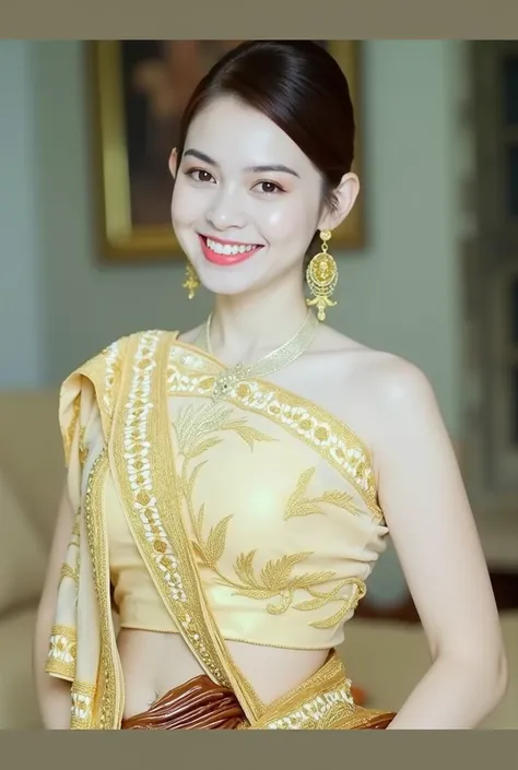  photo High-quality 8K 3D shot with the highest quality cameras. Canon cameras, เปิดดูรับแสงกว้าง, Fuji cameras use the highest quality and most modern film. Exaggerated realistic images and colors.,  a sparkling portland skin, Image of a woman,  Eyes are ...