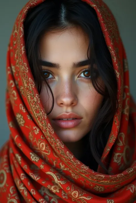  Selfie of a beautiful Iranian girl with black eyes


Wrap a scarf around your neck or over your hair.

The face must be clear 