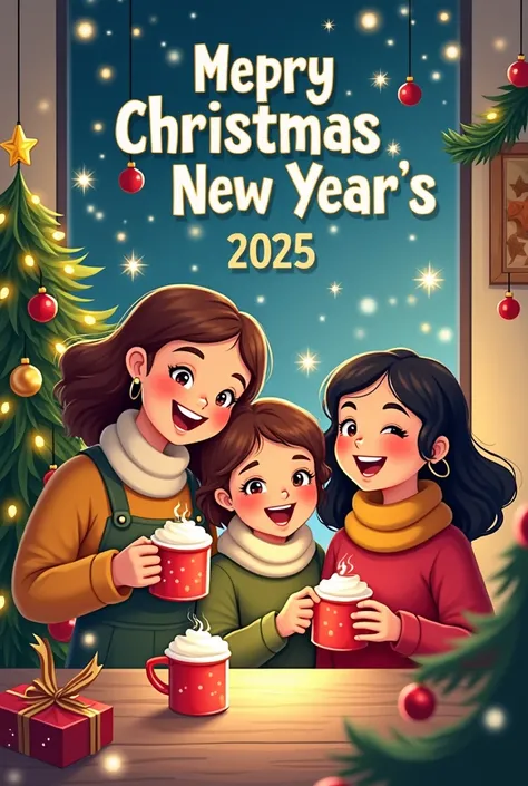 Christmas and new year card 2025