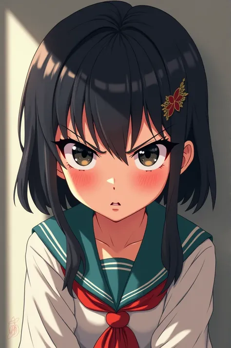 Angry Japanese girl cute ren