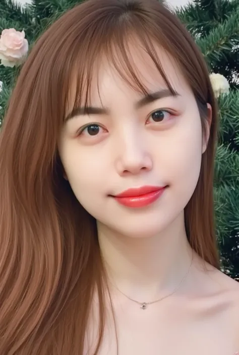 8k,HD,1girl,(shaggy bangs long hair:1.6),(brown white hair:1.8),(huge size breast:1.5),(haughty face:1.5), pretty face,detail skins,realistic detail hairs,realistic face and eyes,Detailed beautiful delicate eyes,long wide lips,glossy lips,mole marks upper ...