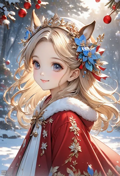 deer、現実的な cute女の子の絵、 cuteアートワーク、 Elf Girl、 cuteデジタルアート、Karol Bak UHD、 cute詳細なデジタルアート、 Beautiful Artwork、Adorable digital painting、美しい cute、beautiful digital artwork、Elfin beauty 、 cute、小さな Elf Girl、Winter Princess、 profile picture、非常に cute、 traditional art...