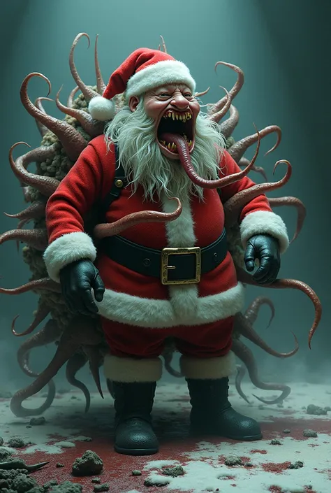 A microbe that eats Santa Claus 