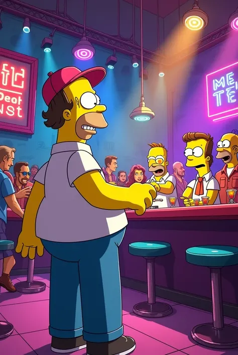 Club background Homer Simpson