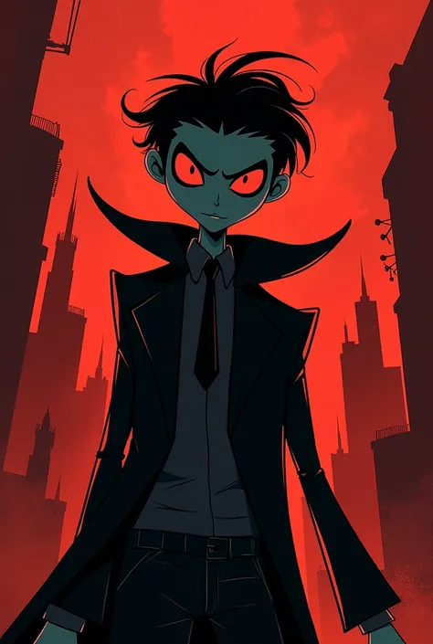 🎩  Favela Gutierrez Noah Gabriel  ,  your life in Hazbin Hotel ...
 Your name is Noé Soberano ,  a cunning boy who made it to Hell after a tragic car accident,  fueled by your arrogance and contempt for others .  Your best friend is Charlie , Who tries to ...