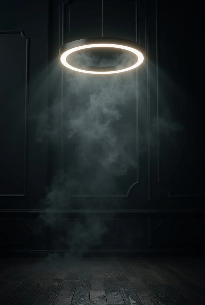 smoking black wallpaper with ring lights