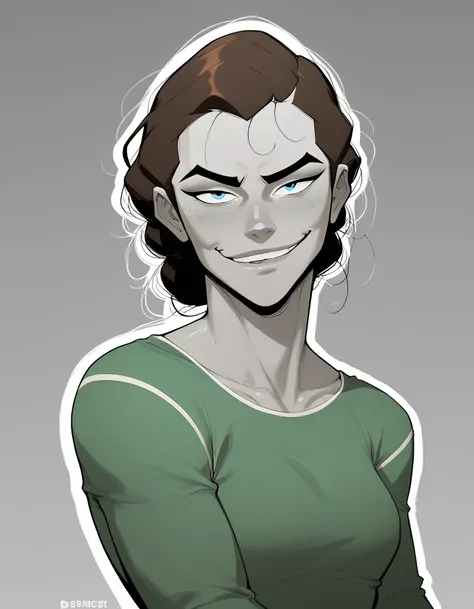 Kuvira,
solo female, looking at viewer, smug face, sexy                           BREAK
score_9, score_8_up, score_7_up