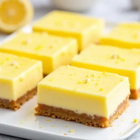 Low-Carb Lemon Cheesecake Bars