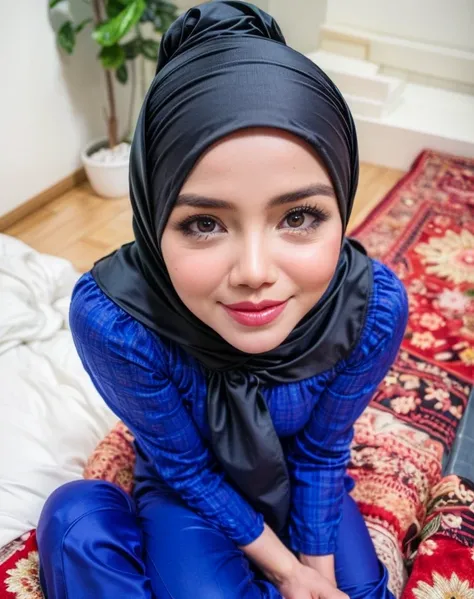 masterpiece, (ultra-high-definition portrait, vignet:1.4), Realistic, extremely detailed, CG unified, 8k, Clean lines, highly detailed, High-definition, raw color photos, she is smiling, Realistic portrait, Cinematic Light, Beautiful detailed, (1hijabgirl,...