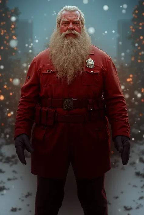 Santa Claus is a policeman