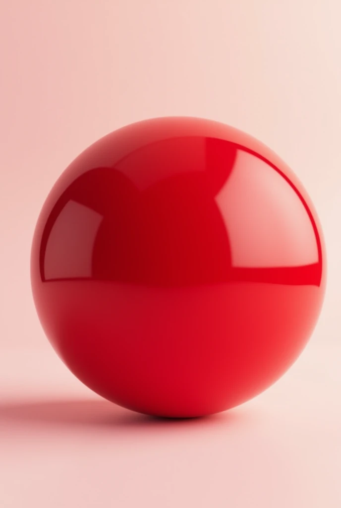 3D Red Ball