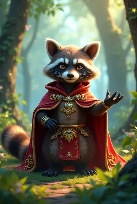 Raccoon Lord animated