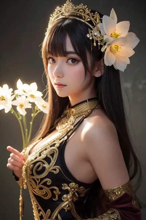 A very pretty s girl wearing nothing making love, fullbody ,cutegirl,Japanesegirl ,nice perfect face with soft skin, perfect face,8K, HQ, HD, little fusion pojatti realistic steampunk, fractal isometrics details bioluminescens : a stunning realistic photog...