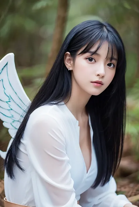 Fallen-angel-mix - 11 girls,  black hair, 