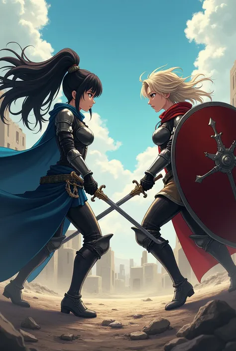 Anime women  sword and shield  byleth and shez woman anime  battle of survival 