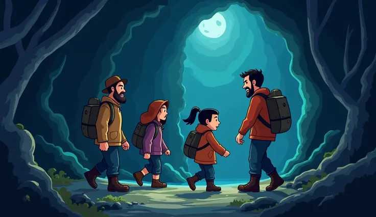 As they walked through the dark area, everyone remained silent except for Andoy, who kept mocking.  
"If there’s really a dwarf here, why doesn’t it show itself? Dwarf, come out now!" Andoy shouted, laughing. His friends glanced nervously around, worried t...