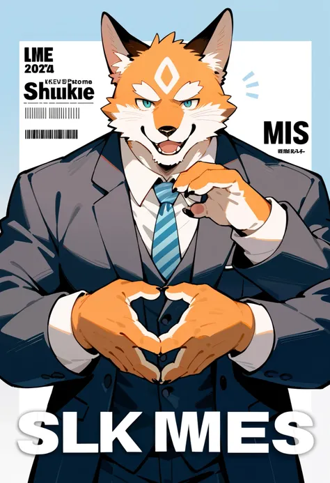 rating_safe, score_9, score_8_up, score_7_up, score_6_up, score_5_up, score_4_up, hires, Business magazine cover page, source_furry, source_anime, highres, absurdres, perfect anatomy, nice 2boys, kemono, suit, furry anthro, Top executives shake hands on th...