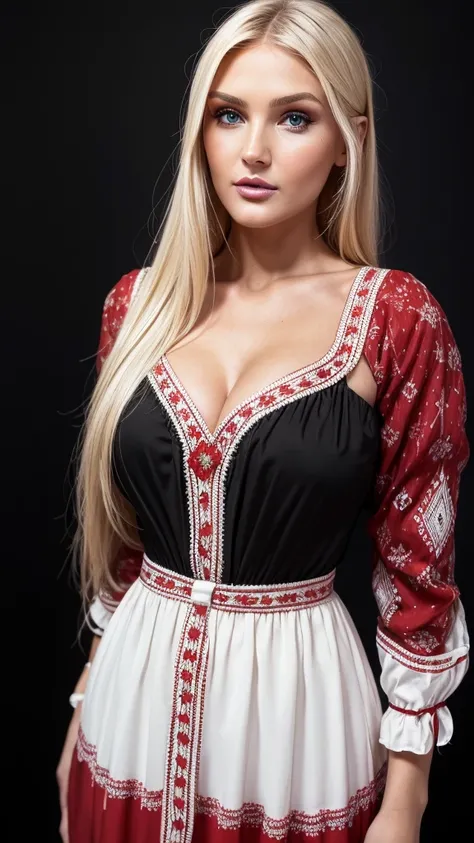 Allie Dunn full body, ultra realistic, meticulously detailed, phot realistic, portrait of Allie Dunn, blond hair, natural makeup, (Beautiful and detailed eyes, beautiful and detailed face) looking directly to the camera, (full body selfie photo shot:1.3), ...