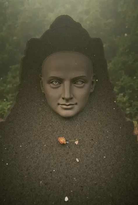  He went to Emilies grave ,  where she lay peacefully . Les années avaient effacé son visage,  but his love , his memory ,  was etched in his heart .  He promised himself that he would never let time separate him from those he loved again.